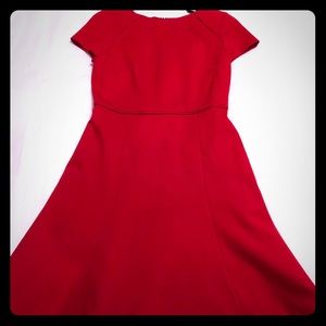 Jcrew red dress